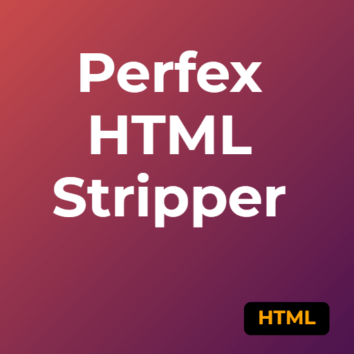Perfex HTML Stripper preview