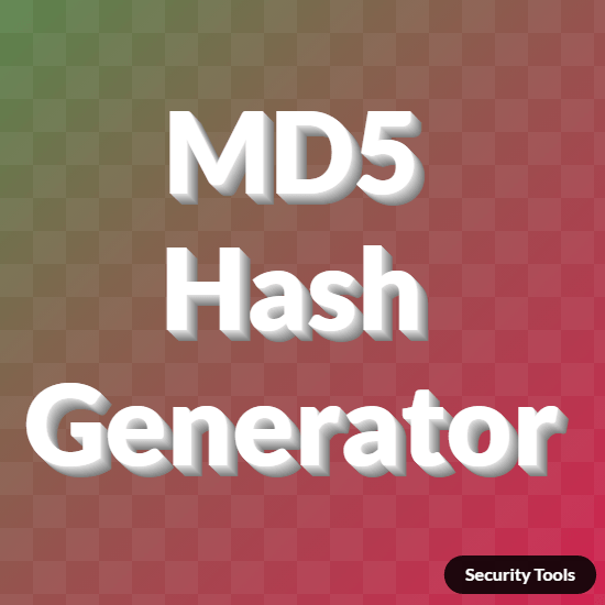 MD5 Hash Generator